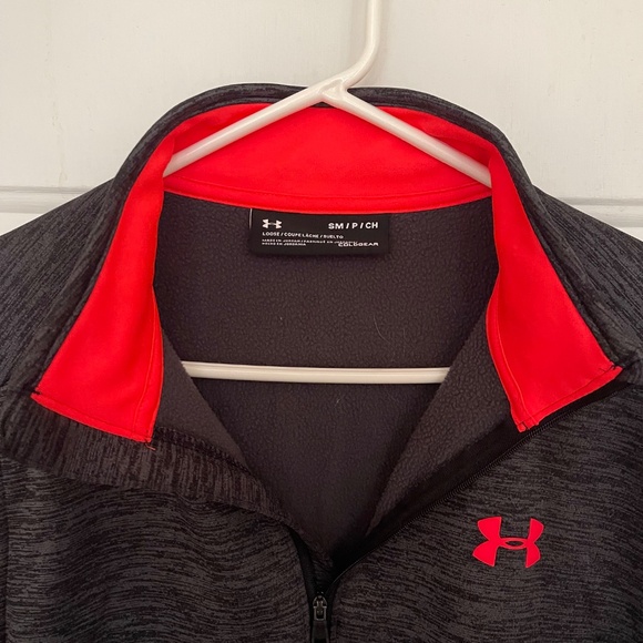 Under Armour 1/4 zip Jacket Loose Men’s S - Picture 8 of 12